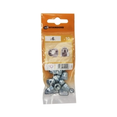 Nakrętka kapturkowa 6 mm 10 szt. Standers