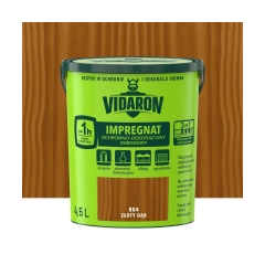 Impregnat do drewna ogrodowy 4.5 l Złoty dąb Vidaron