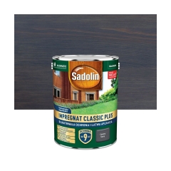 Impregnat do drewna Classic Plus 4.5 l Ciemnoszary Sadolin