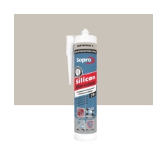 Silikon sanitarny Szary 72 310 ml SOPRO