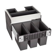 Kosz na śmieci do zabudowy Select II 60 3 x 15 l Blanco