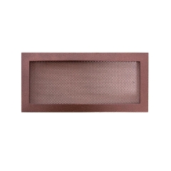 Kratka kominkowa 17 x 37 cm Stara miedź NORDFLAM
