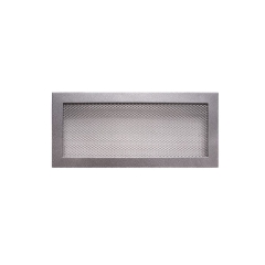 Kratka kominkowa 17 x 37 cm Stare srebro NORDFLAM