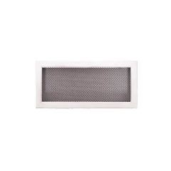 Kratka kominkowa 17 x 37 cm Stal szczotkowana NORDFLAM