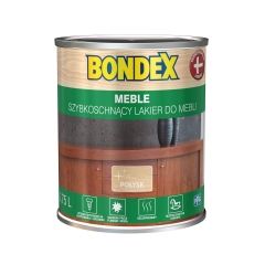 Lakier do mebli szybkoschnący 0.75 l połysk Bondex
