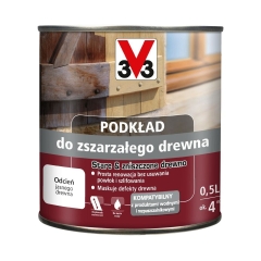 Podkład do zszarzałego drewna 0.5 l jasny V33