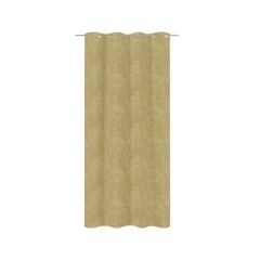Zasłona zaciemniająca Auriane zielona 140 x 280 cm na przelotkach termiczna Inspire
