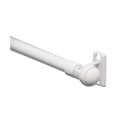 Karnisz mini do zazdrostek Davi 40-60 cm biały