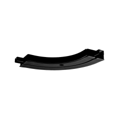 Łuk wewnętrzny do szyny sufitowej 1-torowej 25 cm czarny