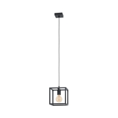 Lampa wisząca Eldrick czarna E27 Inspire