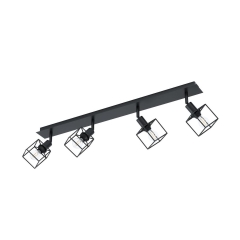 Listwa reflektorowa Eldrick czarna E14 Inspire