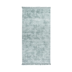 Dywan Prestige turkusowy 80 x 150 cm z frędzlami