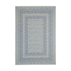 Dywan zewnętrzny Ethnic niebiesko-szary 80 x 150 cm
