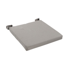 Poduszka na krzesło Joy ciemnoszara 40 x 40 x 4 cm Inspire