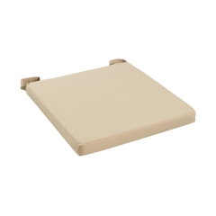 Poduszka na krzesło Joy beżowa 40 x 40 x 4 cm Inspire