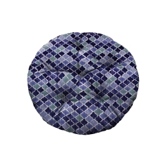 Poduszka okrągła Brasil Jose niebieska śr. 65 cm