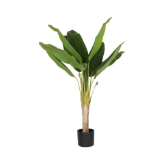 Bananowiec sztuczny w doniczce 120 cm SPLENDID