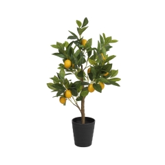 Drzewko cytrynowe sztuczne w doniczce 130 cm SPLENDID