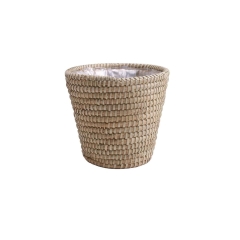 Osłona doniczki słomiana 24.5 cm KOSZ MOROCCAN naturalny