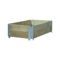 Warzywnik / skrzynka ogrodowa 46 x 80 x 20 cm wzniesiona grządka SOBEX