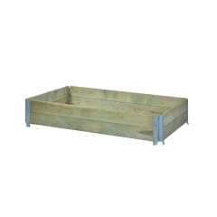 Warzywnik / skrzynka ogrodowa 120 x 80 x 20 cm wzniesiona grządka SOBEX