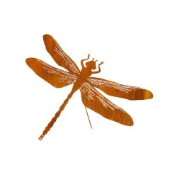 Dekoracja ogrodowa WAŻKA 68 x 50 x 60 cm stal FOREST STYLE