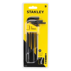Zestaw kluczy imbusowych 9el. Stanley