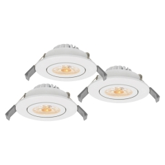 Lampy punktowe LED 3 szt. 4,8 W 440 lm halogeny
