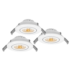 Lampy punktowe LED 3 szt. halogeny 9W