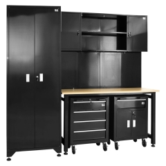 meble metalowe do garażu warsztatu szafa kontener stół