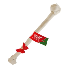 Kość do żucia świąteczna dla psa 80cm prezent