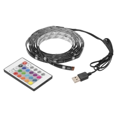 Listwa LED taśma 2m z pilotem samoprzylepna