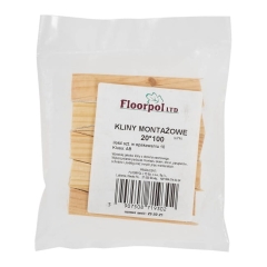 Kliny montażowe Floorpol 20 x 100 mm 10 szt.