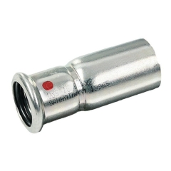 Nypel redukcyjny stalowy Sanha jednokielichowy 18 x 15 mm