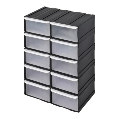 Organizer plastikowy Patrol 10 szuflad