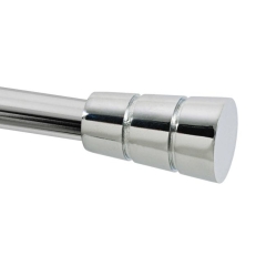 Zakończenie karnisza stożek 19 mm chrom