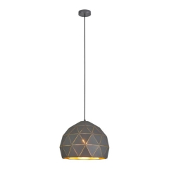 Lampa wisząca Harley 1 x 40 W E27 rozmiar L grafitowa