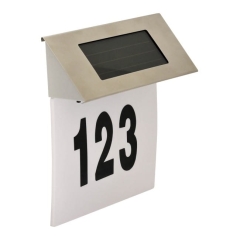 Kinkiet solarny LED Polux nr domu IP44