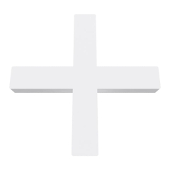 Krzyżaki Diall 5 mm 250 szt.