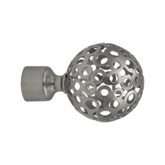 Końcówka do karnisza Azur chrom mat 19 mm Inspire
