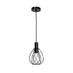 Lampa wisząca Merone czarna E27 Inspire