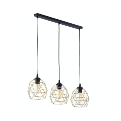 Lampa wisząca Galaxy złota 3 x E27 TK Lighting