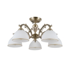 Lampa wisząca Feneza złota E27 Italux