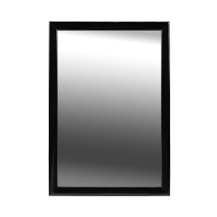 Lustro Lilla czarne 11 x 15 cm Inspire
