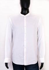 HM Mens Shirt Tailored Slim Fit White size L