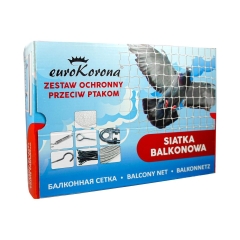 Siatka ochronna przeciw ptakom balkonowa Eurokorona