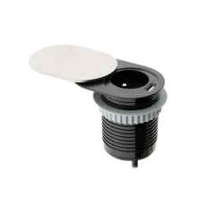 Gniazdko wpuszczane 2P+Z 1 x USB OTIO