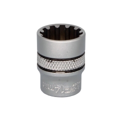 Nasadka spline 14 mm 1/4" CRV Dexter Pro