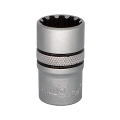 Nasadka spline 16 mm 1/2" CRV Dexter Pro