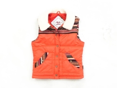 O Bellfield Clothing Womens Vest Faux Fur Neck XS